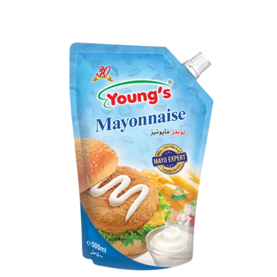 YOUNGS MAYONNAISE 500ML REGULAR