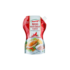 YOUNGS MAYO 500ML RED CHILLI SAUCE