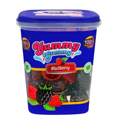 YUMMY GUMMY BLACKBERRY TUB 175GM