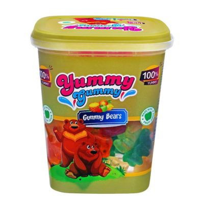 YUMMY GUMMY JELLY GUMMY BEARS JAR 175 GM