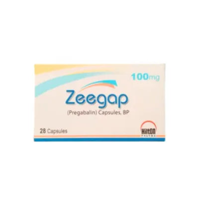 ZEEGAP CAP 100MG 28S