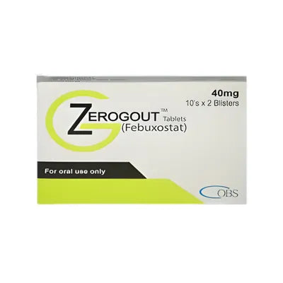 ZEROGOUT TAB 40MG