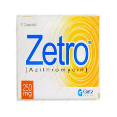 ZETRO CAP 250MG