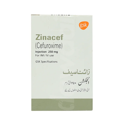ZINACEF INJ 250MG IV/IM