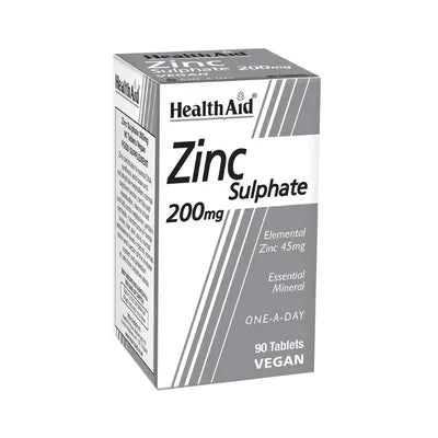 ZINC SULPHATE TAB 200MG HEALTH AID
