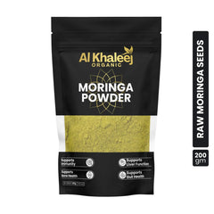 ALKHALEEJ ORGANIC MORINGA LEAF POWDER 200GM