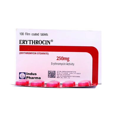 ERYTHROCIN TAB 250MG