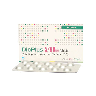 DIOPLUS TAB 5/80MG