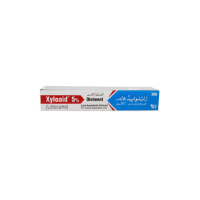 XYLOAID OINTMENT 5% 20GM( XYLOCAINE )