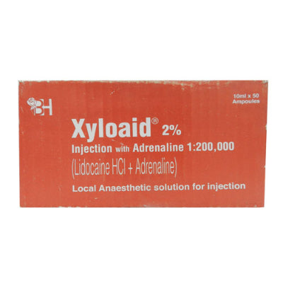 XYLOAID (XYLOCAINE )INJ 2%