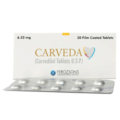 CARVEDA TAB 6.25MG