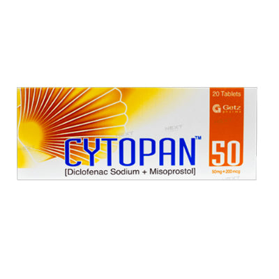 CYTOPAN TAB 50MGMG/200MG