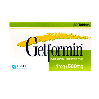 GETFORMIN TAB 1MG/500MG