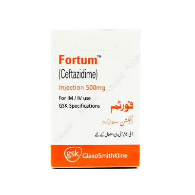 FORTUM INJ 500MG IV/IM