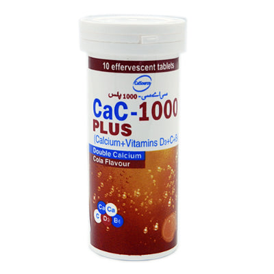 CAC 1000 TAB PLUS COLA 10S