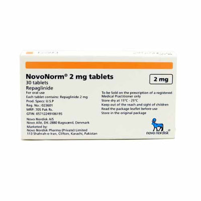 NOVONORM TAB 2MG