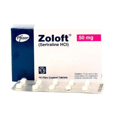 ZOLOFT TAB 50MG ***