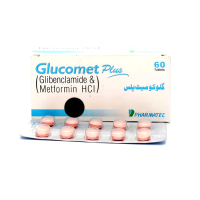 GLUCOMET TAB PLUS 5/500MG