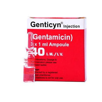 GENTICYN INJ 40MG IV/IM