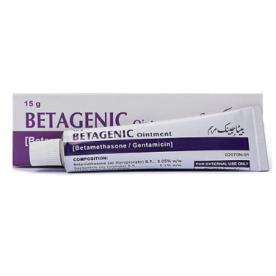 BETAGENIC OINTMENT 15GM