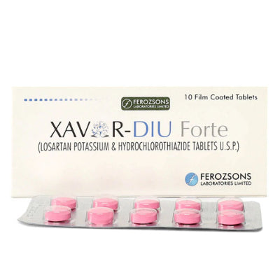 XAVOR TAB DIU FORTE 100/25MG