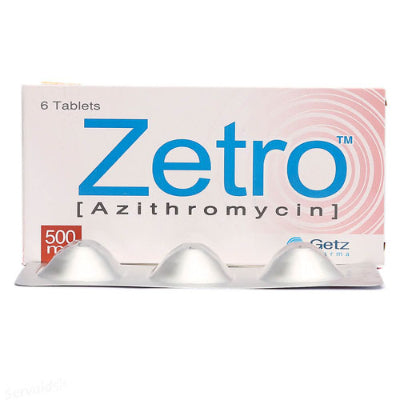 ZETRO TAB 500MG