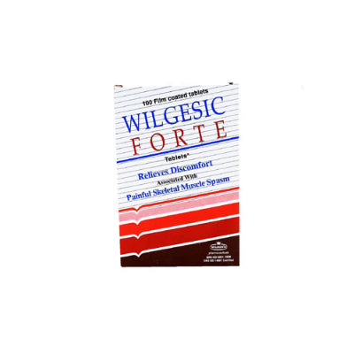 WILGESIC TAB FORTE 50/650MG