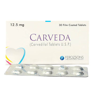 CARVEDA TAB 12.5MG