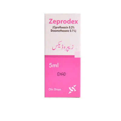 ZEPRODEX DROP EAR 0.3/0.1% 5ML