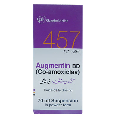 AUGMENTIN SYP BD 457MG/70ML