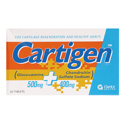 CARTIGEN TAB 500/400MG PLUS