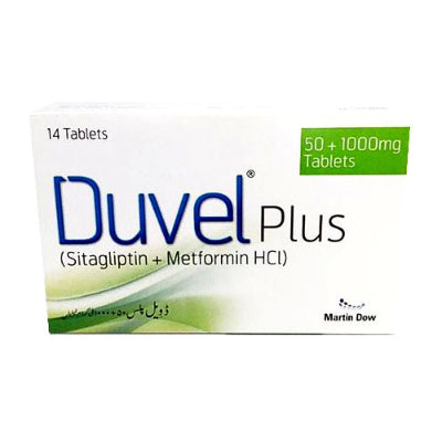 DUVEL TAB PLUS 50/1000MG