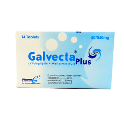 GALVECTA TAB PLUS 50/850MG