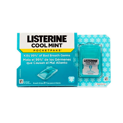 LISTERINE MOUTH FRESHENER STRIP COOL MINT