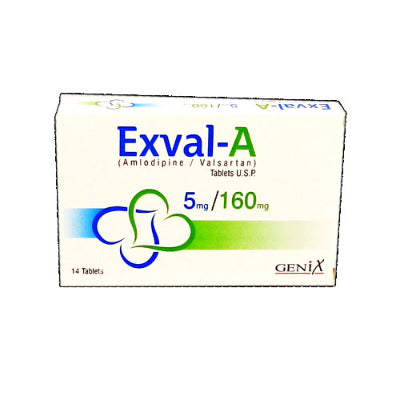 EXVAL TAB A 5/160MG