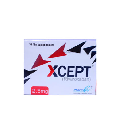 XCEPT TAB 2.5MG