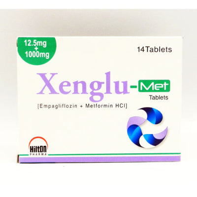 XENGLU TAB MET 12.5MG/1000MG