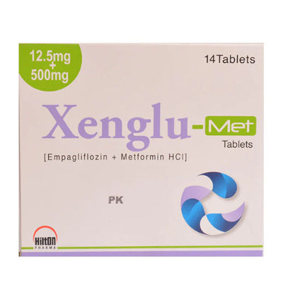 XENGLU TAB MET 12.5MG/500MG