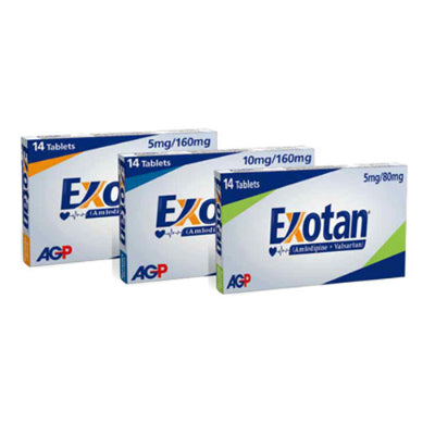EXOTAN TAB 10/160MG