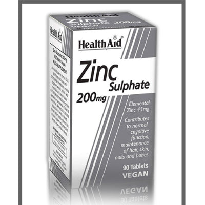 ZINC SULPHATE TAB 200MG HEALTH AID