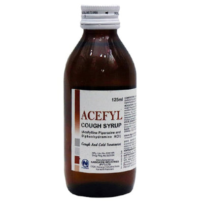 ACEFYL SYP COUGH 125ML SUGER FREE