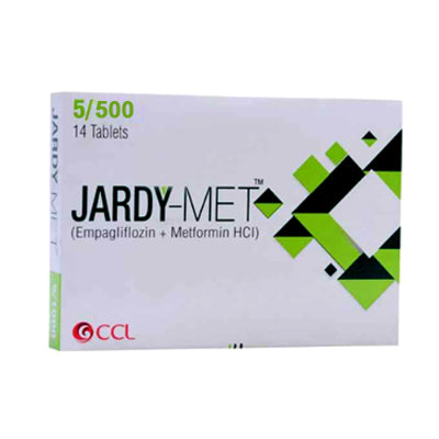 JARDY TAB MET 5/500MG