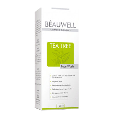 BEAUWELL TEA TREE FACE WASH