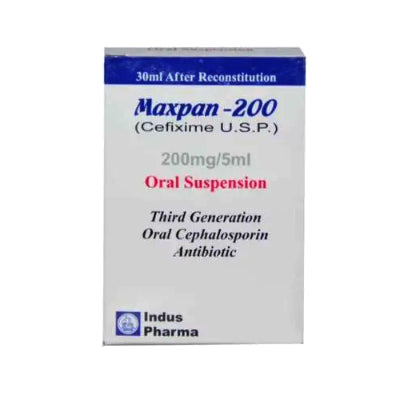 MAXPAN SYP 200MG 30 ML
