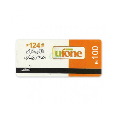 UFONE CARD 100RS