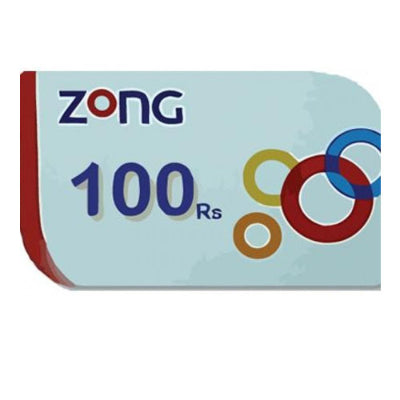 ZONG CARD 100RS
