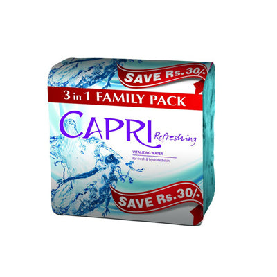 CAPRI SOAP 150GM 3PCS BLUE