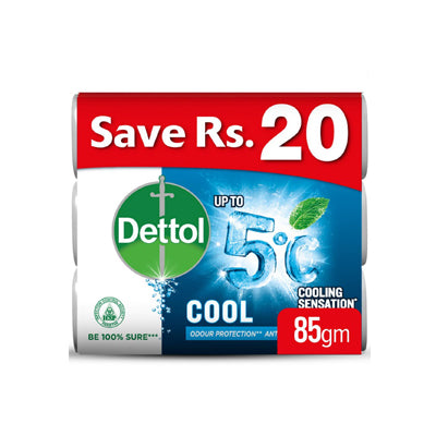 DETTOL SOAP 85GM COOL BUNDLE PACK