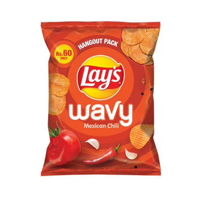 WAVY CHIPS 52GM MAXICAN CHILLI