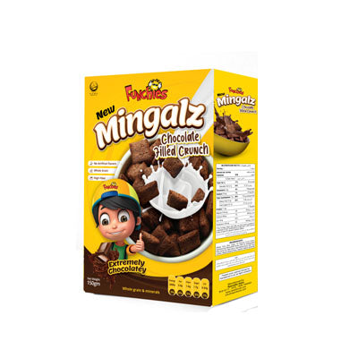 FUNCHIES MINGALS 125GM CHOCOLATE FILLED CRUNCH